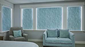 Roller Shades in a bedrooms