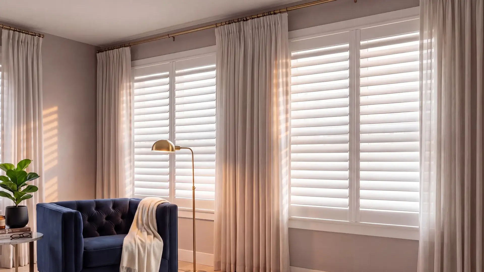 Drapery vs Shutters