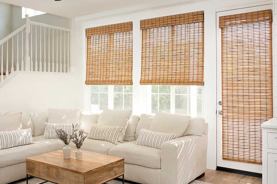 LP Hero Woven woods in living room