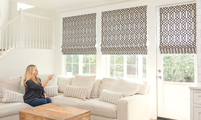 Motorized Window Treatments Learn more about motorization options